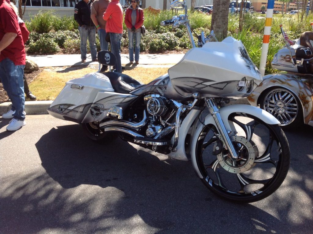 Harley Davidson à Panama city Beach en Floride